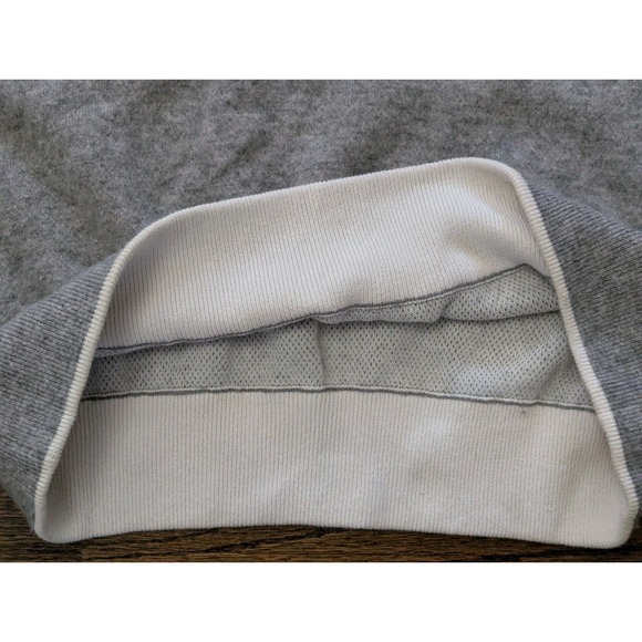 Vince Sz S Gray Cashmere Blend Long Sleeve Knit Crew Neck Sweater Minimalist - Picture 5 of 8